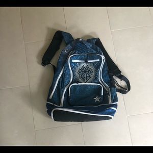 Cheer athletics full size backpack